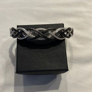 SSIL Colored Diamonds Cuff Bracelet